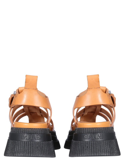 ganni fisherman sandals