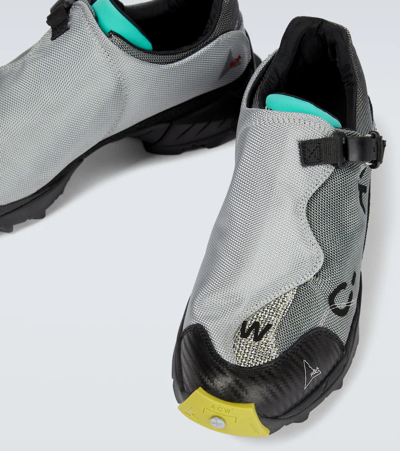 Shop A-cold-wall* X Roa Minaar Hiking Sneakers In Grey Black