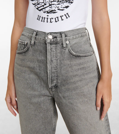 Shop Agolde 90s Mid-rise Cropped Jeans In Trip