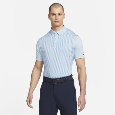 Shop Nike Men's Dri-fit Player Golf Polo In Blue