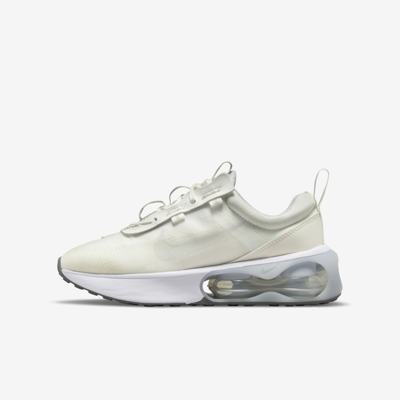 Shop Nike Air Max 2021 Big Kids' Shoes In Summit White,white,flat Pewter,aura