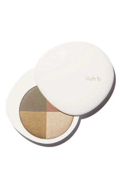 Shop Lilah B Palette Perfection Eye Quad In B. Envied (olive Palette)