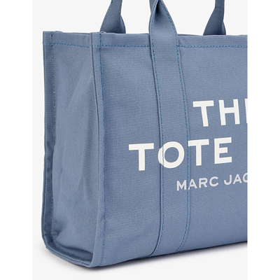 Shop Marc Jacobs Womens Blue The Large Tote Bag