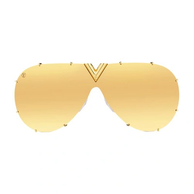 Shop Louis Vuitton Lv Drive Sunglasses In Gold W