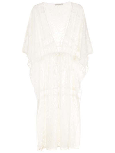 Shop Martha Medeiros Sandra Beach Dress In White