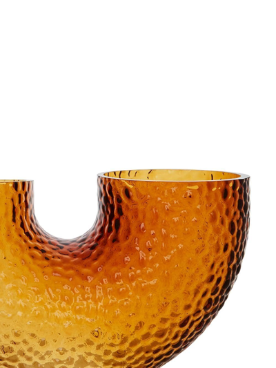 Shop Aytm Arura Glass Vase In Gold