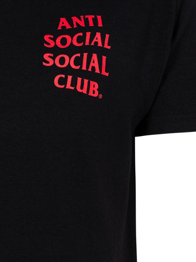 Shop Anti Social Social Club Omakase "members Only" T-shirt In Black