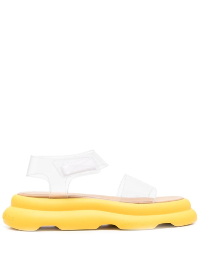Shop A.w.a.k.e. Riley Sport-sandals In Yellow