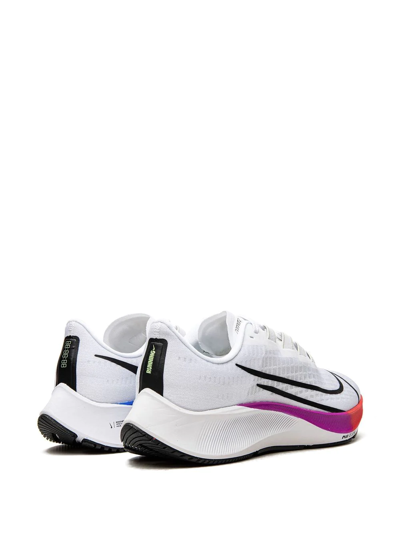 Shop Nike Air Zoom Pegasus 37 "white/flash Crimson" Sneakers