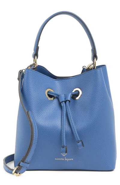 Shop Nanette Lepore Loraine Bucket Bag In Azure