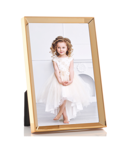 Shop Lawrence Frames Grace Picture Frame, 4" X 6" In Gold-tone