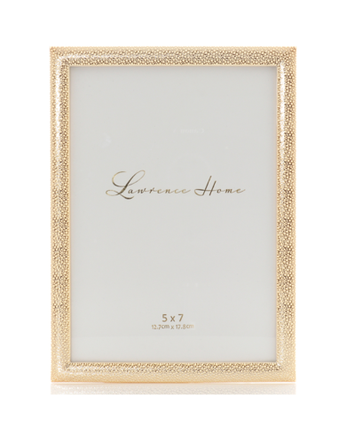 Shop Lawrence Frames Radiance Picture Frame, 5" X 7" In Gold-tone