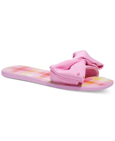 Shop Kate Spade Women's Bikini Slide Sandals In Mandala Pink