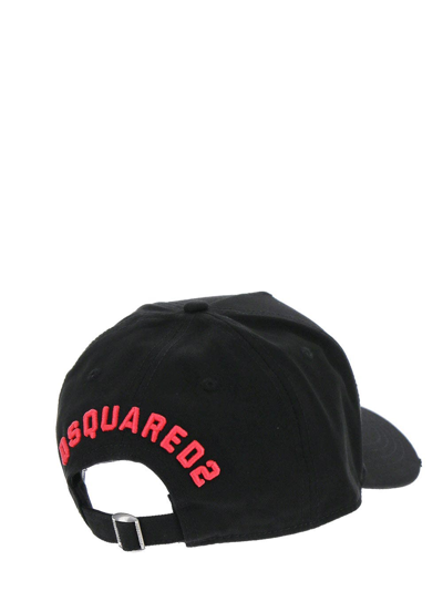 Shop Dsquared2 Embroidered Baseball Cap
