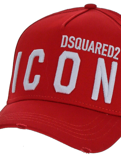 Shop Dsquared2 Embroidered Baseball Cap
