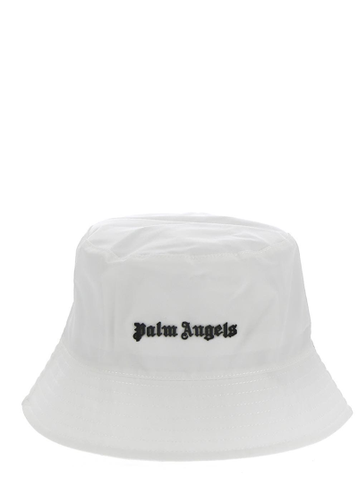 Shop Palm Angels Classic Logo Bucket Hat
