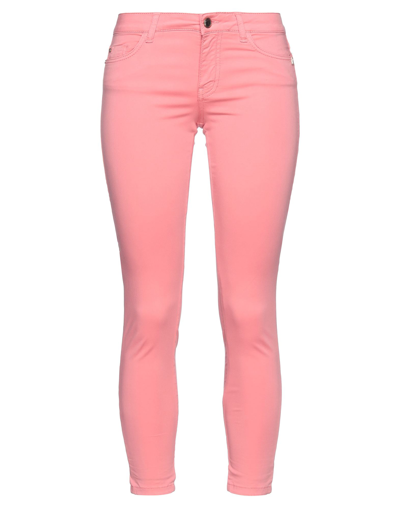 Shop Relish Woman Pants Pink Size 29 Cotton, Elastane