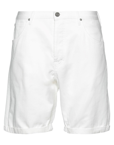 Shop Lee Denim Shorts In White