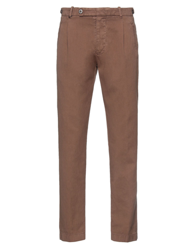 Shop Berwich Pants In Brown