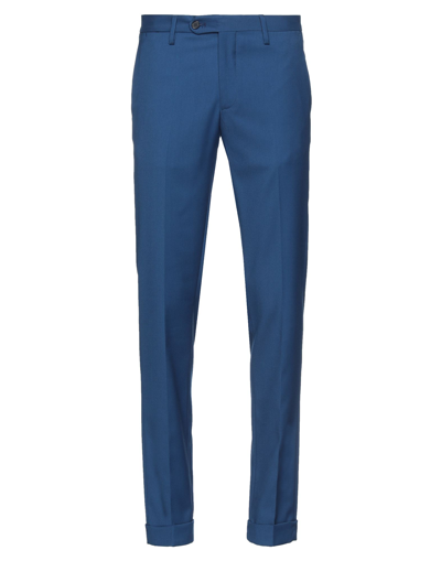 Shop Exibit Pants In Blue