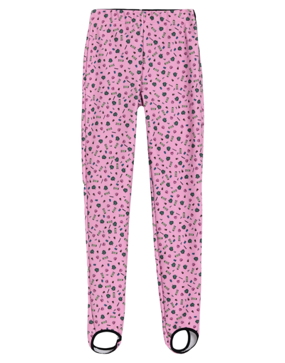 Shop Moncler Grenoble Woman Pants Pink Size S Polyester, Elastane