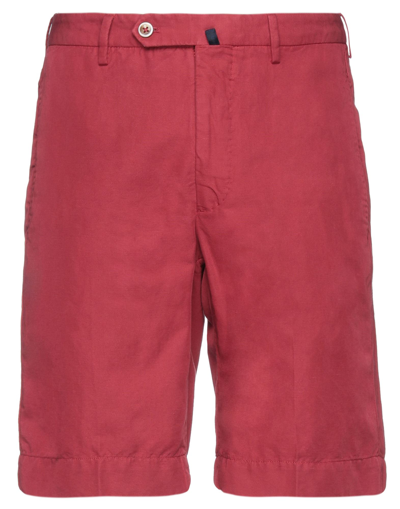 Incotex Shorts & Bermuda Shorts In Red