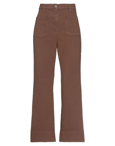 Shop Haikure Pants In Brown