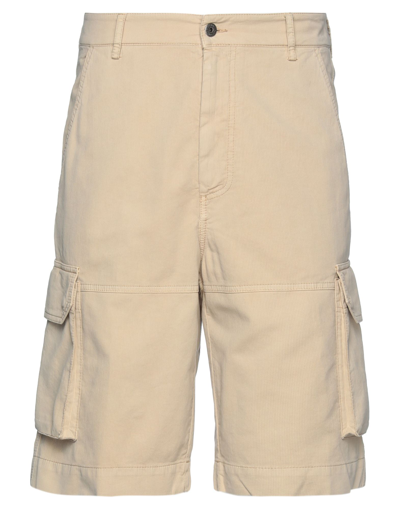 Shop Historic Man Shorts & Bermuda Shorts Beige Size M Cotton