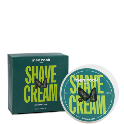 Shop Men Rock Sicilian Lime Shave Cream 100ml