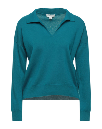 Shop Crossley Woman Sweater Azure Size S Wool In Blue