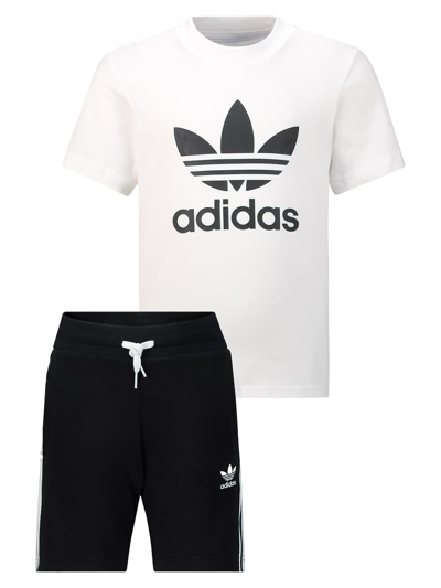 Shop Adidas Originals Kids White Clothing Set