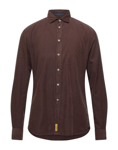Shop B.d.baggies Shirts In Dark Brown