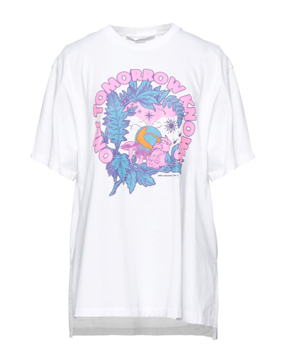 Shop Stella Mccartney Woman T-shirt White Size 4-6 Cotton