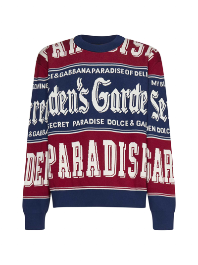 Shop Dolce & Gabbana Sweater In Variante Abbinata