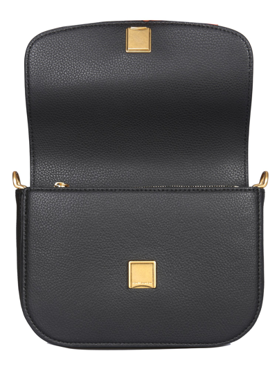 Shop Tory Burch Robinson Shoulder Bag In Nero