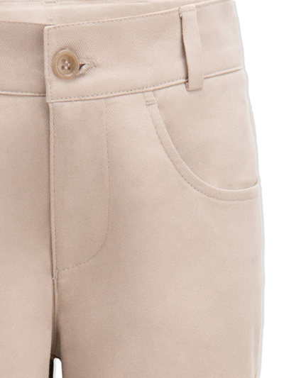 Moustache Beige Formal Pants In Neutrals