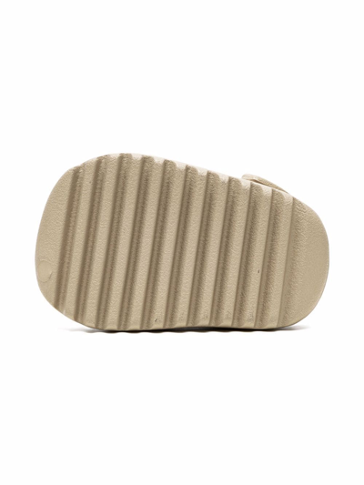 Adidas Originals Yeezy "pure" Slides In Neutrals