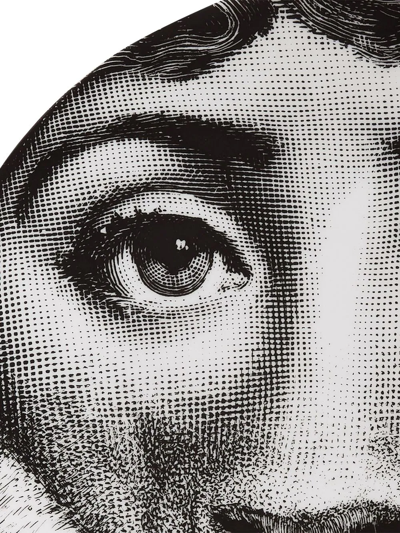Fornasetti Tema E Variazioni N.143 Wall Plate In White