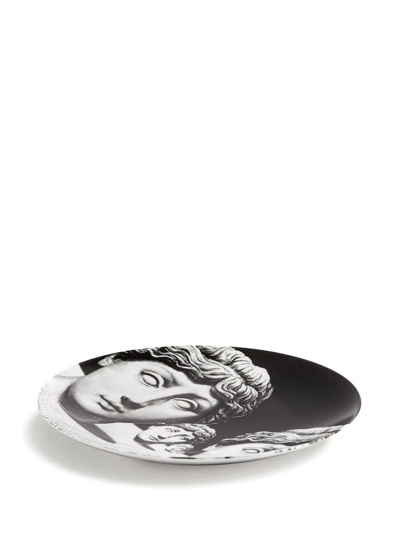 Fornasetti Tema E Variazioni N.205 Wall Plate In White