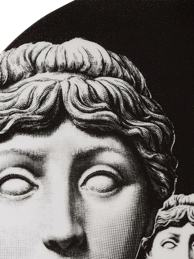 Fornasetti Tema E Variazioni N.205 Wall Plate In White