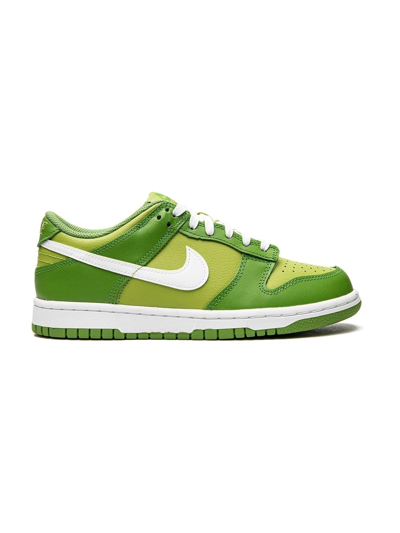Shop Nike Dunk Low "dark Chlorophyll" Sneakers In Green
