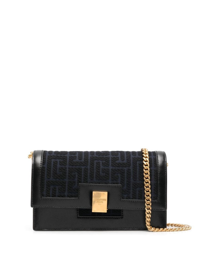 Balmain 1945 Chain-link Crossbody Bag In Black | ModeSens