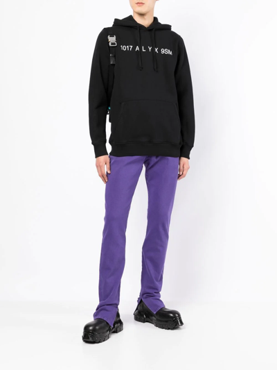 Alyx Mid-rise Flared Jeans In Purple