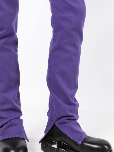 Alyx Mid-rise Flared Jeans In Purple