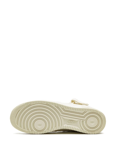Nike X Stussy Air Force 1 Mid Sneakers In Neutrals