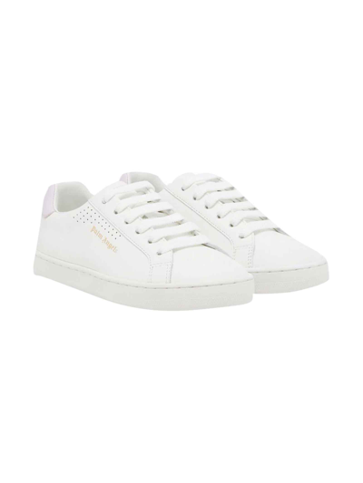 Shop Palm Angels White Shoes Girl In Bianco