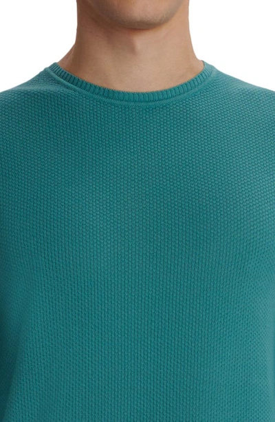 Bugatchi Men's Birdseye Cotton Crewneck Sweater In Celadon