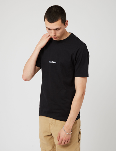 Shop Parlez Ladsun T-shirt In Black