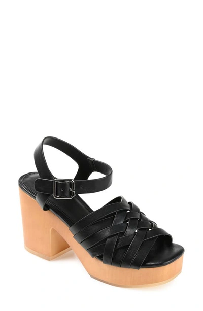 Journee Collection Tru Comfort Foam Adsn Sandal In Black