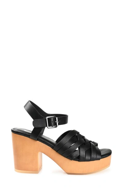 Journee Collection Tru Comfort Foam Adsn Sandal In Black